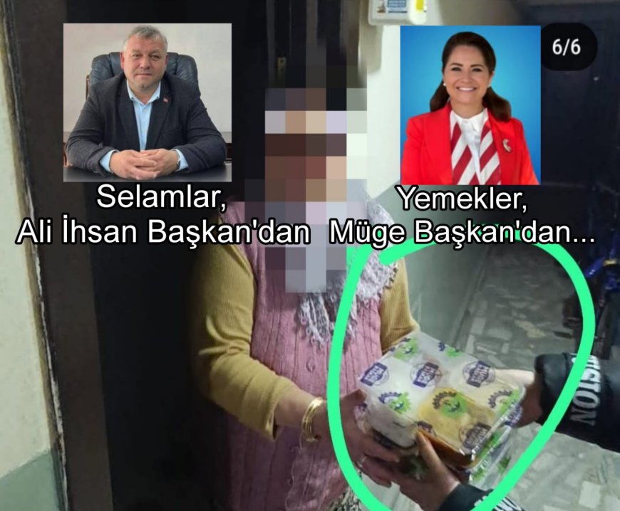 Selamlar Ali İhsan Başkandan, Yemekler Müge Başkandan...